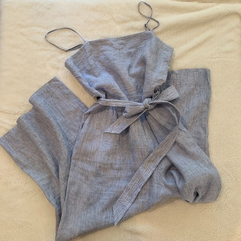 J. Crew Linen Jumpsuit